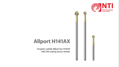 Allport H141AX rivestito in nitrato di zirconio 