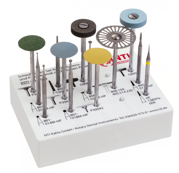 Set für Frontzahn- und Okklusionskeramik